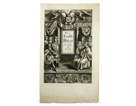 Title Page for Pitt’s English Atlas, vol. II