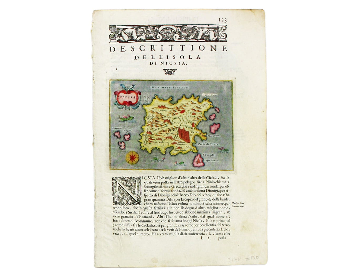 Porcacchi’s Naxos