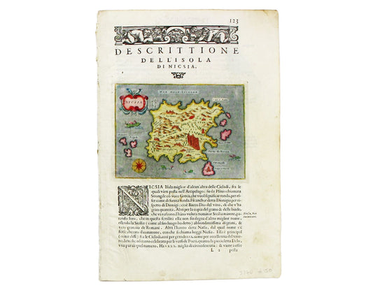 Porcacchi’s Naxos