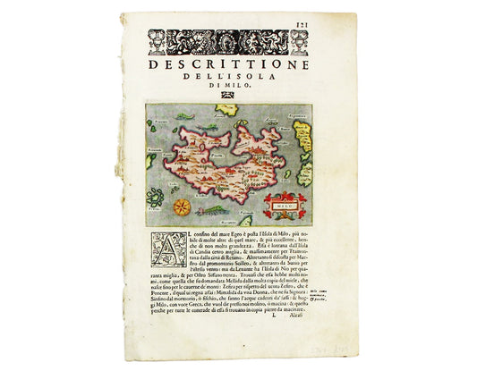 Porcacchi’s Milos