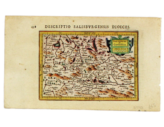 Bertius’ Miniature Salzburg & Carinthia