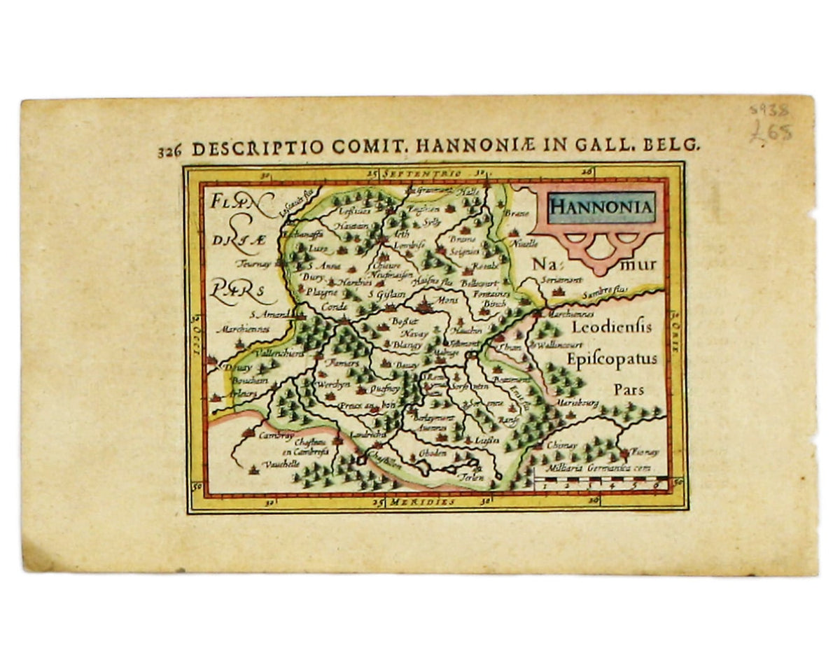 Bertius’ Miniature Hainault