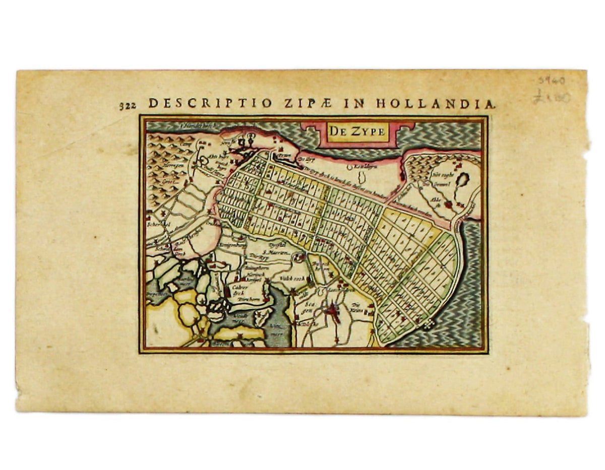 Bertius’ Miniature Zijpe polder