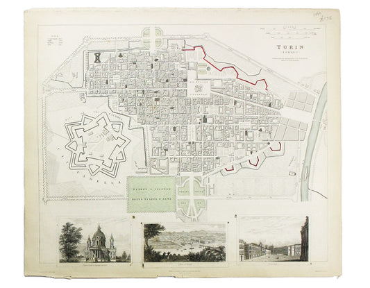 map of Turin