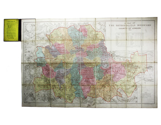 Stanford’s Khaki Election Map of London