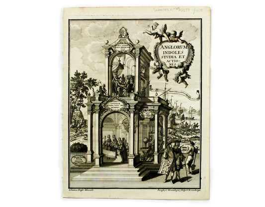 Title Page for Scherer’s Atlas Marianus