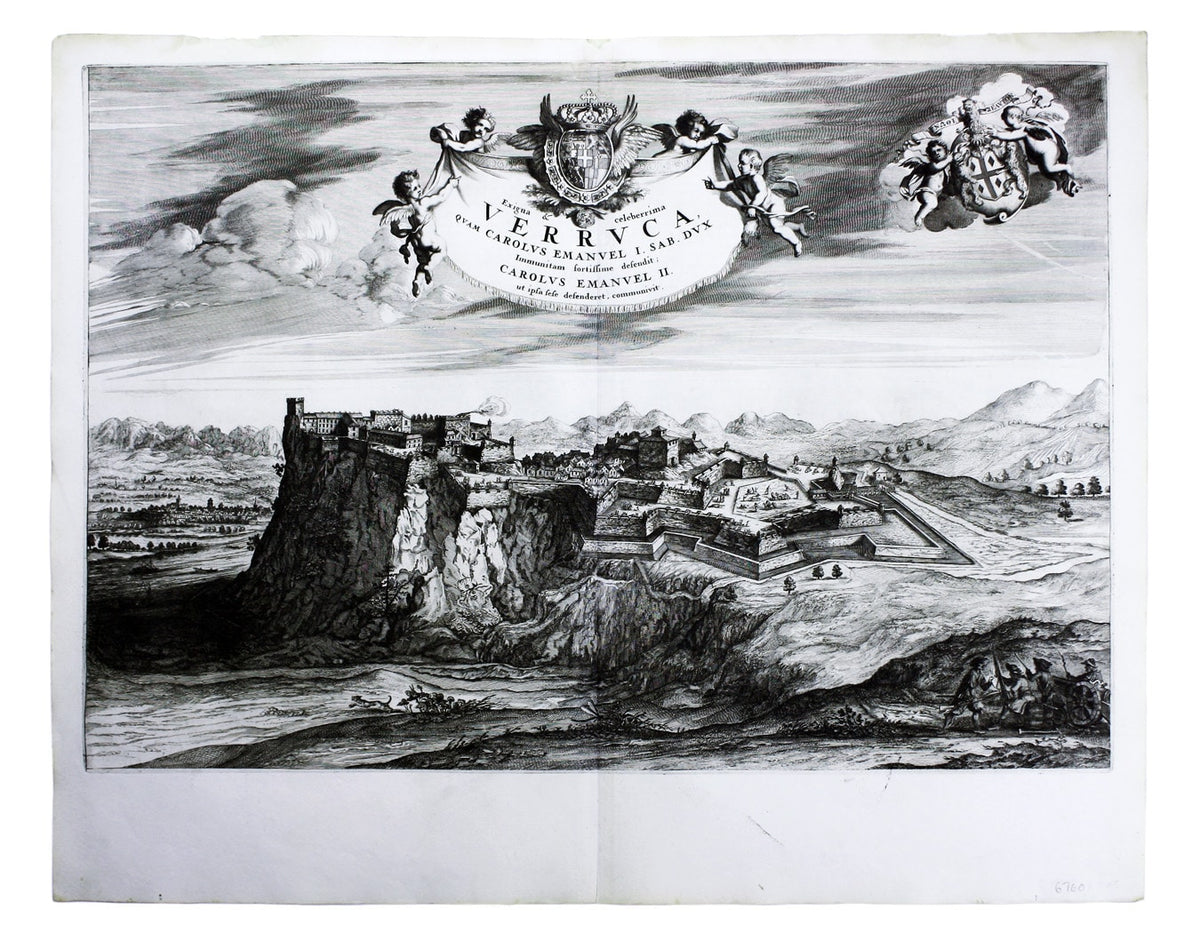 Blaeu’s Plan of Verrua Savoia