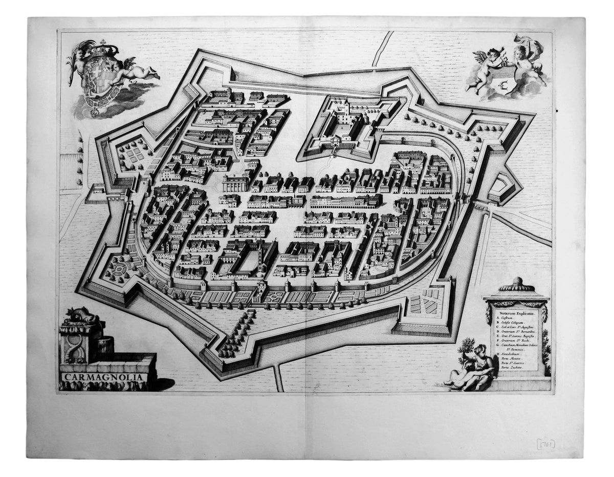 Blaeu’s Plan of Carmagnola