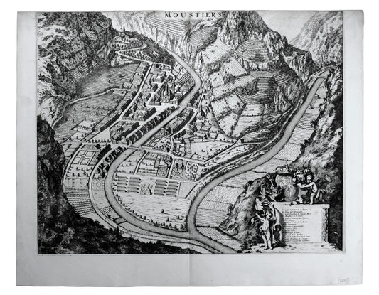Blaeu’s Plan of Moûtiers