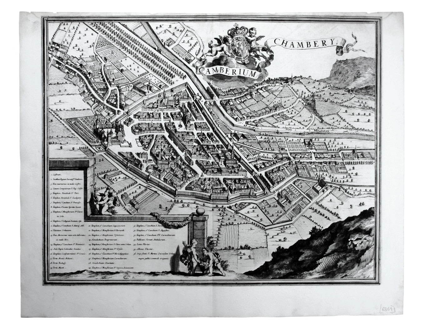 Blaeu’s Plan of Chambéry