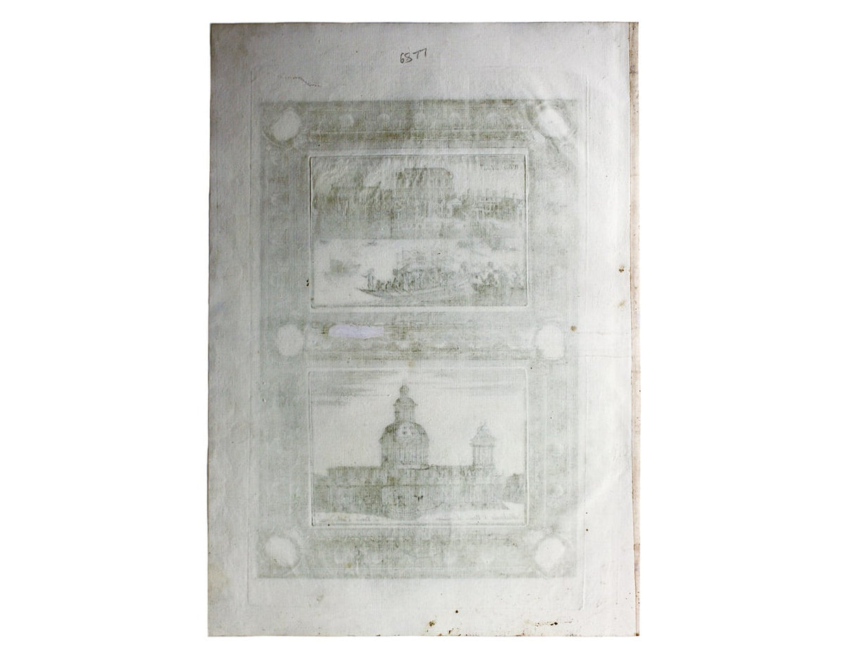 Coronelli’s Views of Whitehall & St Paul’s Cathedral