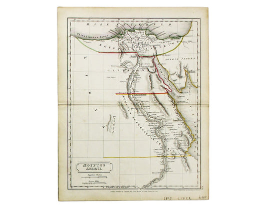 Butler’s Map of Ancient Egypt