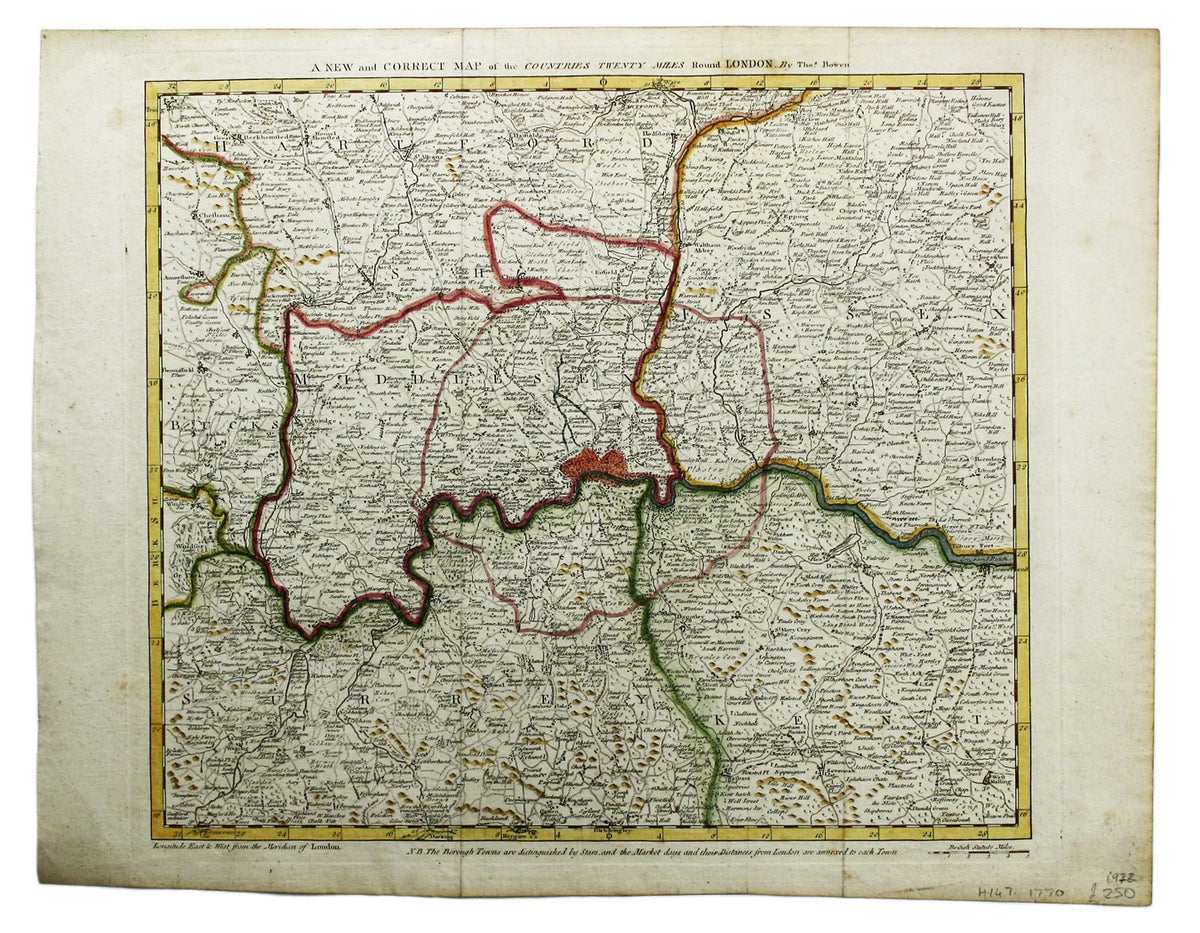 Bowen’s 20 Miles Around London