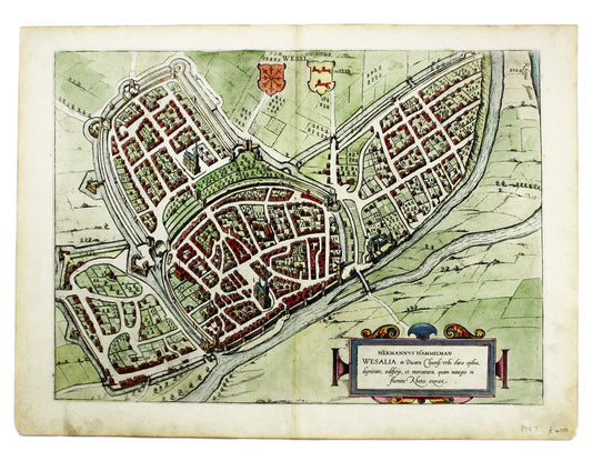 Braun & Hogenberg’s Wesel