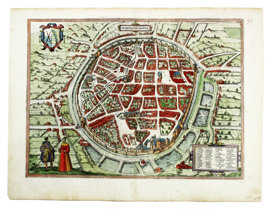 Braun & Hogenberg’s Freiberg