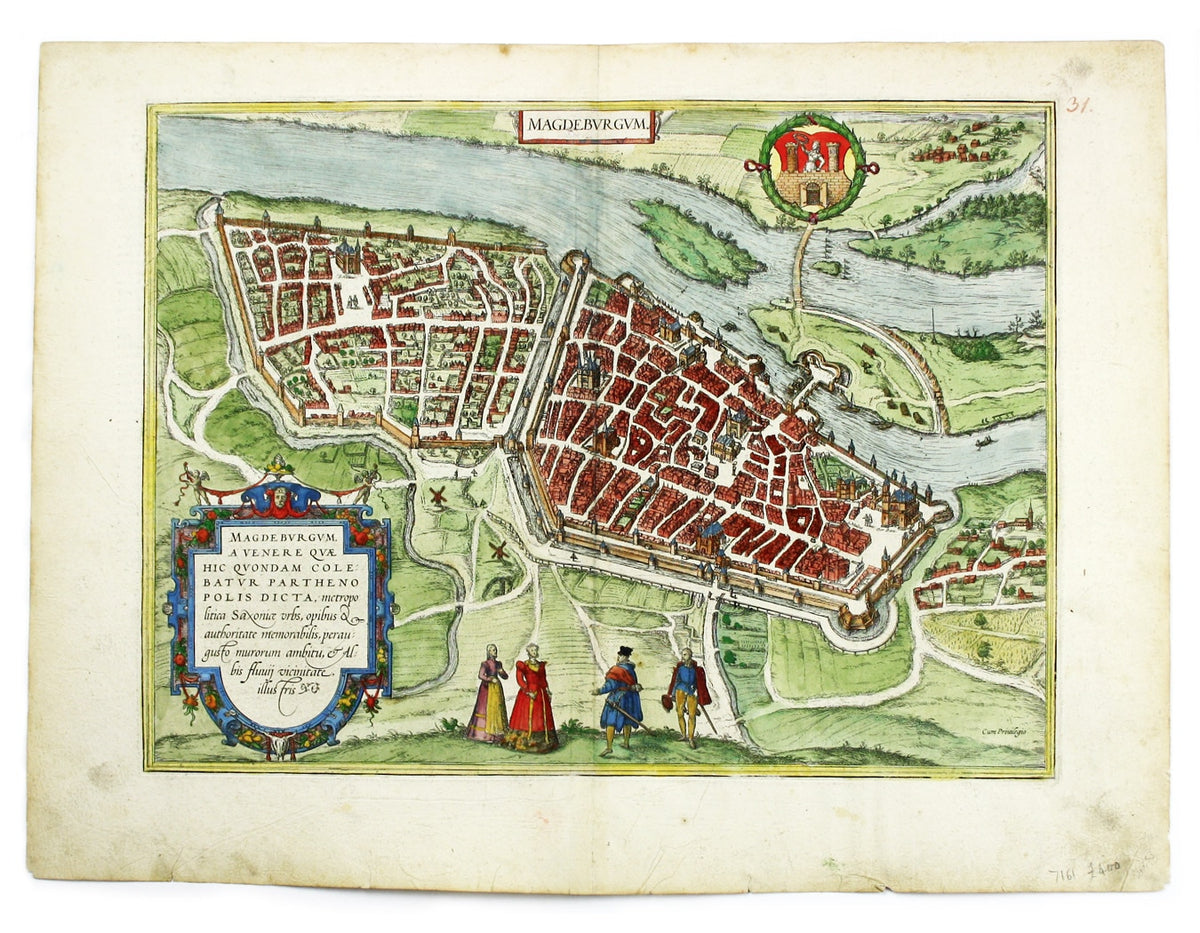 Braun & Hogenberg’s Magdeburg