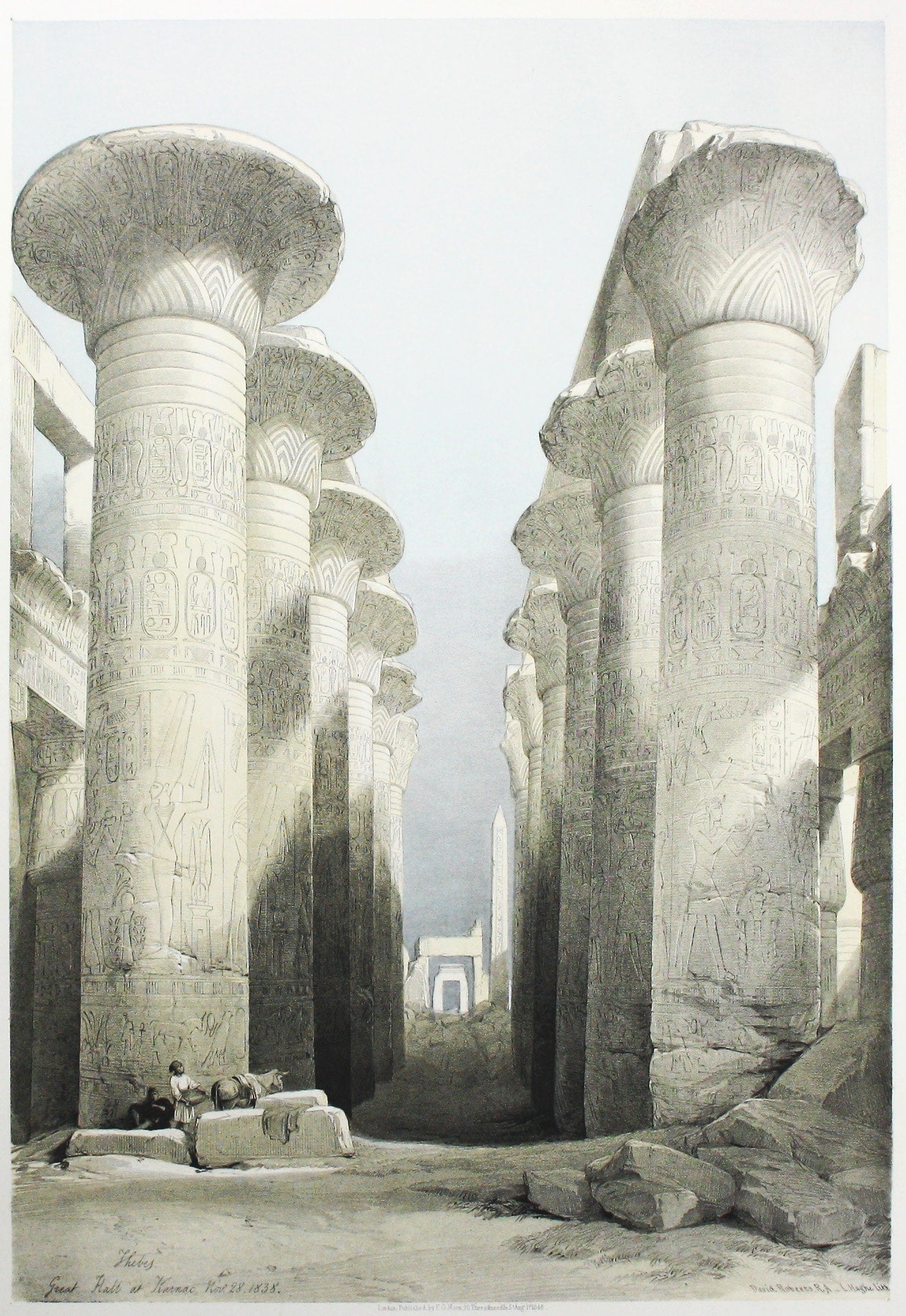 Great Hall at Karnac, Thebes