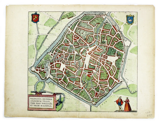Braun & Hogenberg’s Valenciennes