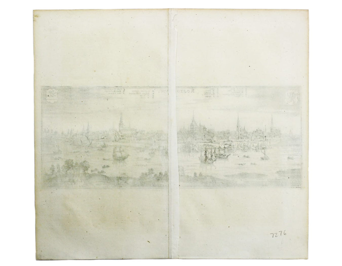 Merian’s Map of Rostock