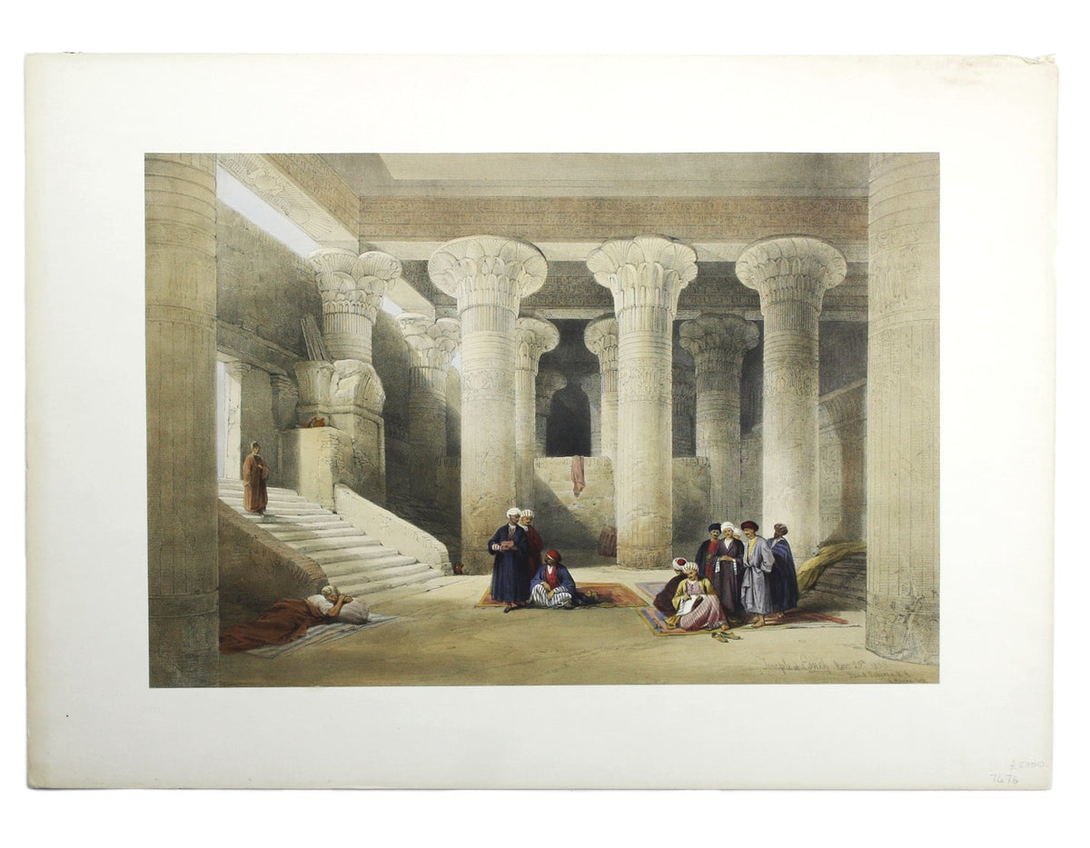 Temple at Esneh – subscribers’ edition