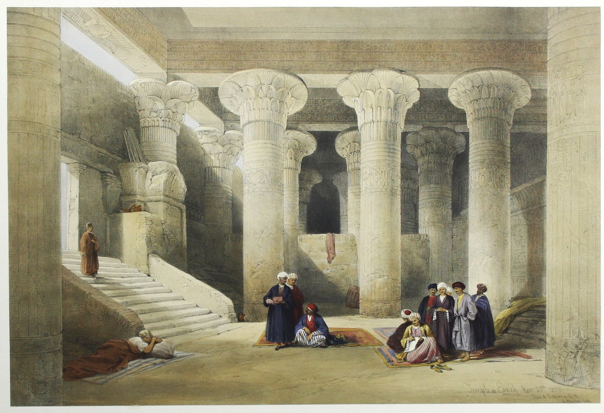 Temple at Esneh – subscribers’ edition