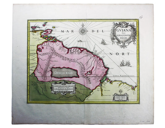Blaeu’s Map of Guiana