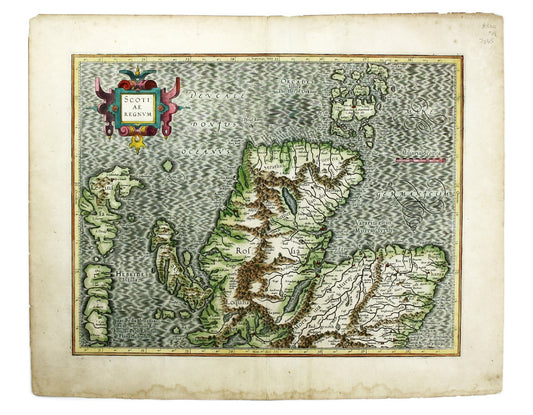 Mercator’s Map of Northern Scotland