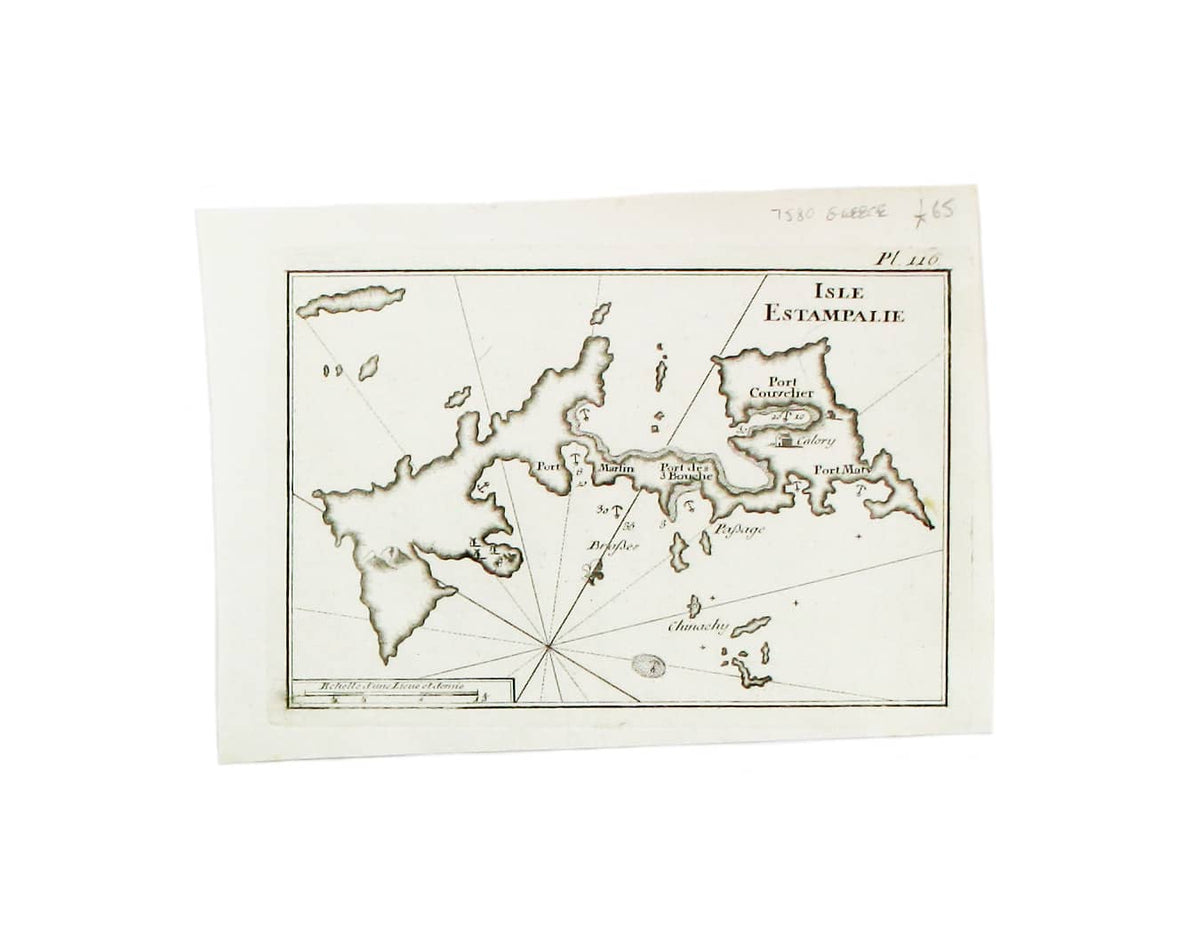 Roux’s Map of Astypalaia