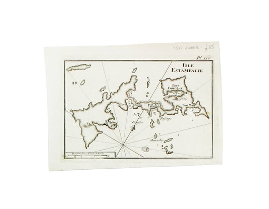Roux’s Map of Astypalaia