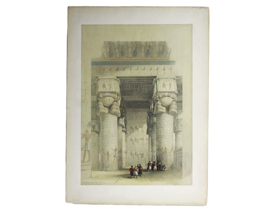 Under the Portico of the Temple of Dendera – subscribers’ edition