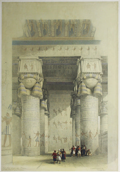 Under the Portico of the Temple of Dendera – subscribers’ edition
