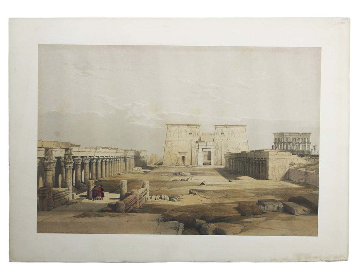 Grand Approach to the Temple of Philae, Nubia – subscribers’ edition