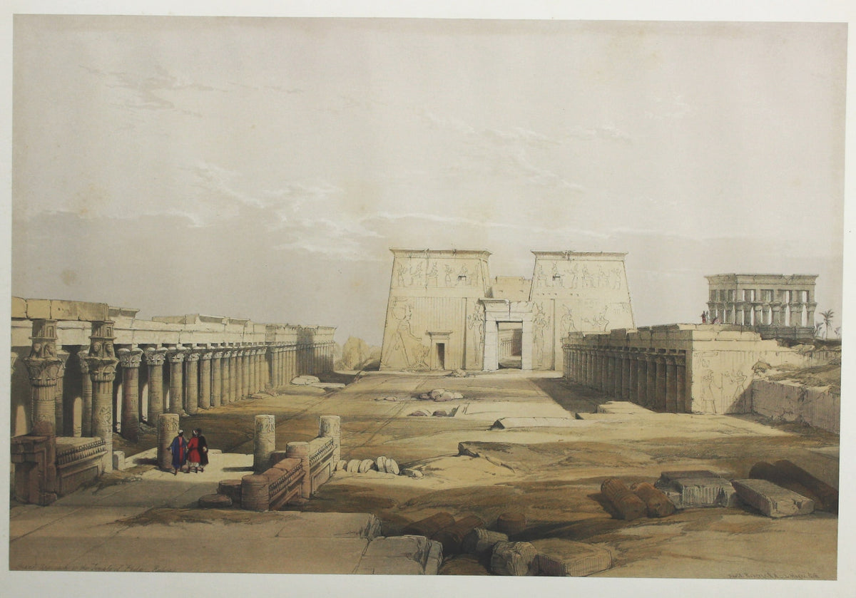 Grand Approach to the Temple of Philae, Nubia – subscribers’ edition
