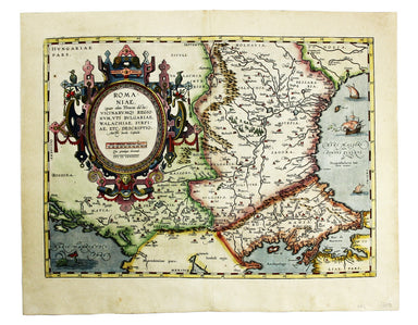 Ortelius’ Southeastern Europe