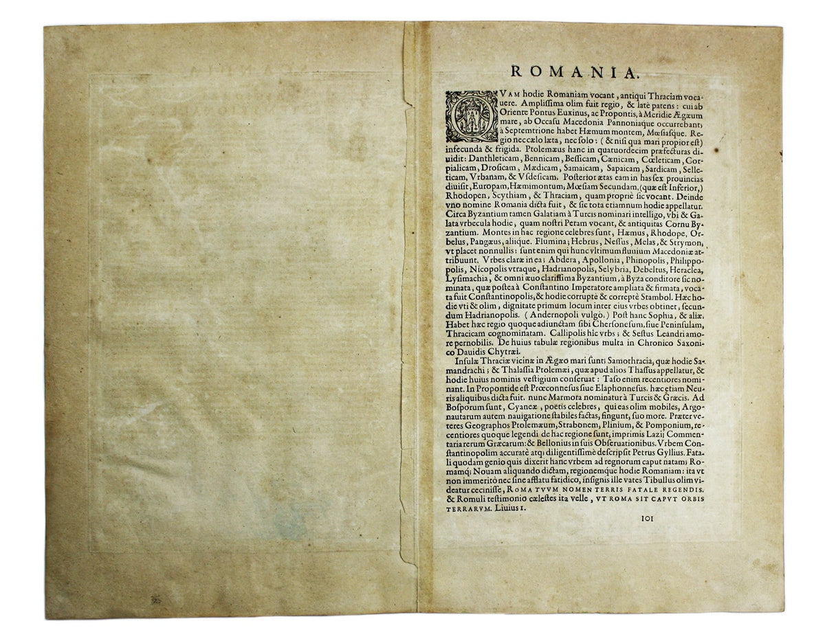 Ortelius’ Southeastern Europe