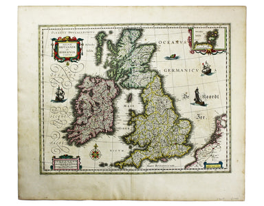 Blaue’s map of the British Isles