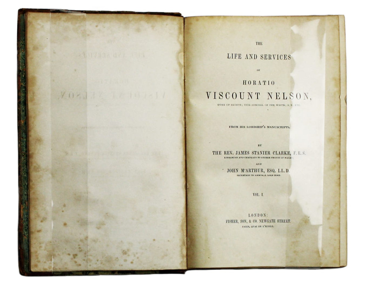 The Life & Services of Horatio Viscount Nelson