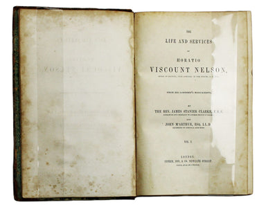 The Life & Services of Horatio Viscount Nelson