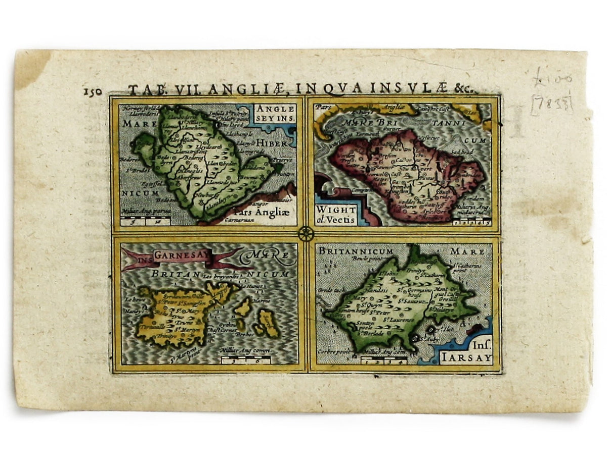 Bertius’ map of British Islands