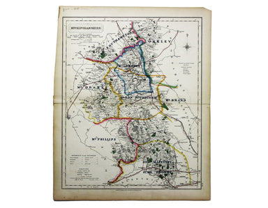 Hobson’s Foxhunting Map of Buckinghamshire