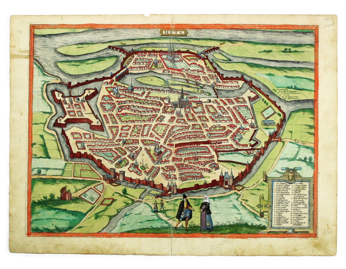 Braun & Hogenberg’s Metz