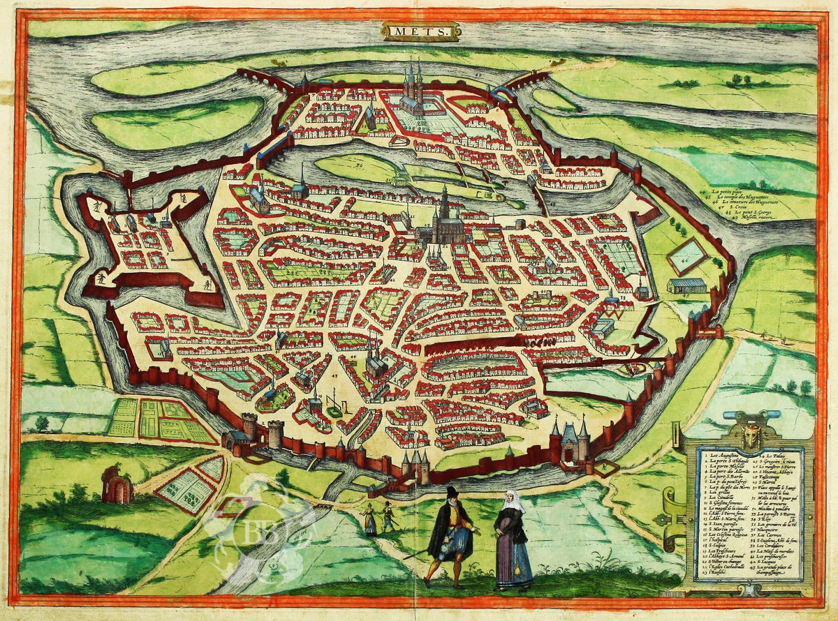 Braun & Hogenberg’s Metz
