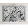 Bertius' Map of the Bay of Bengal