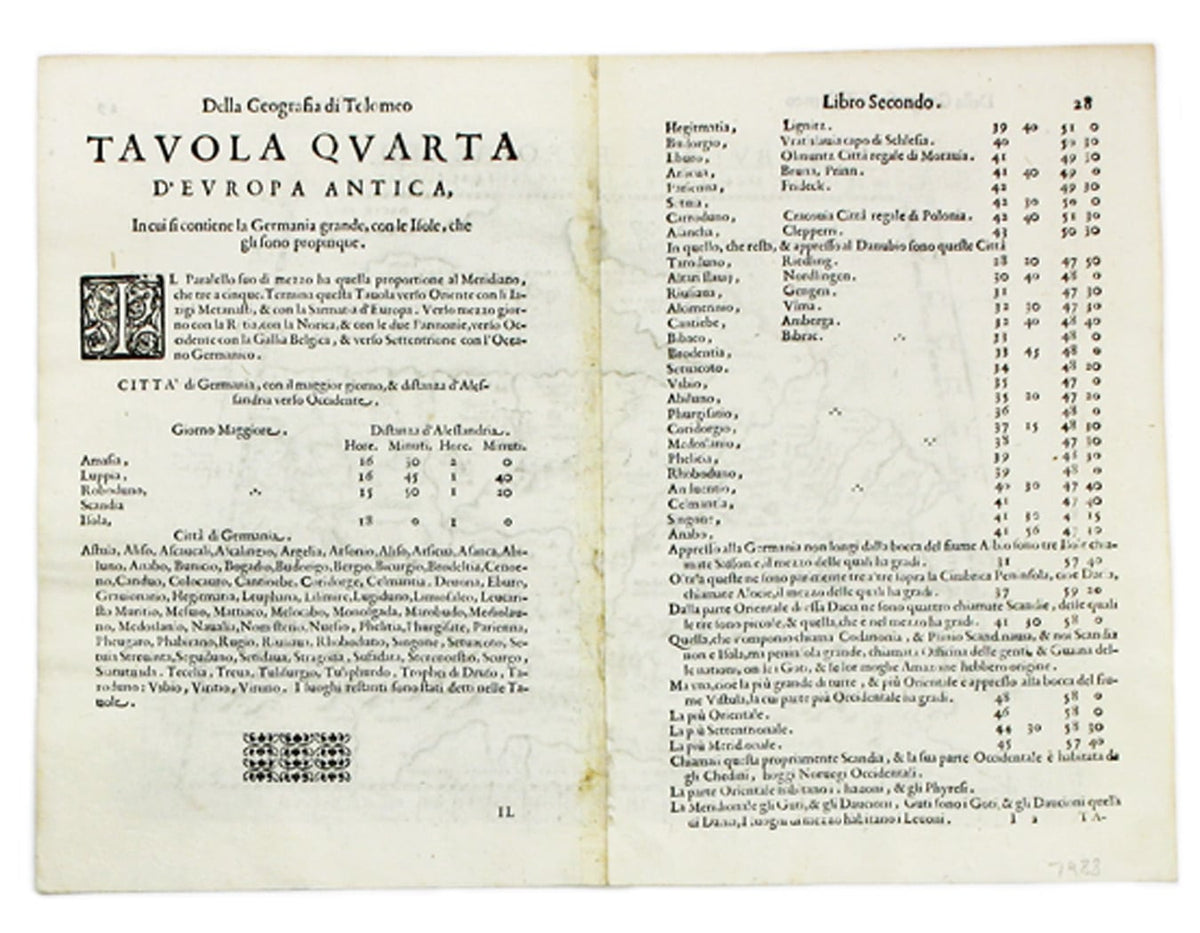 Ruscelli’s Ptolemaic Germany