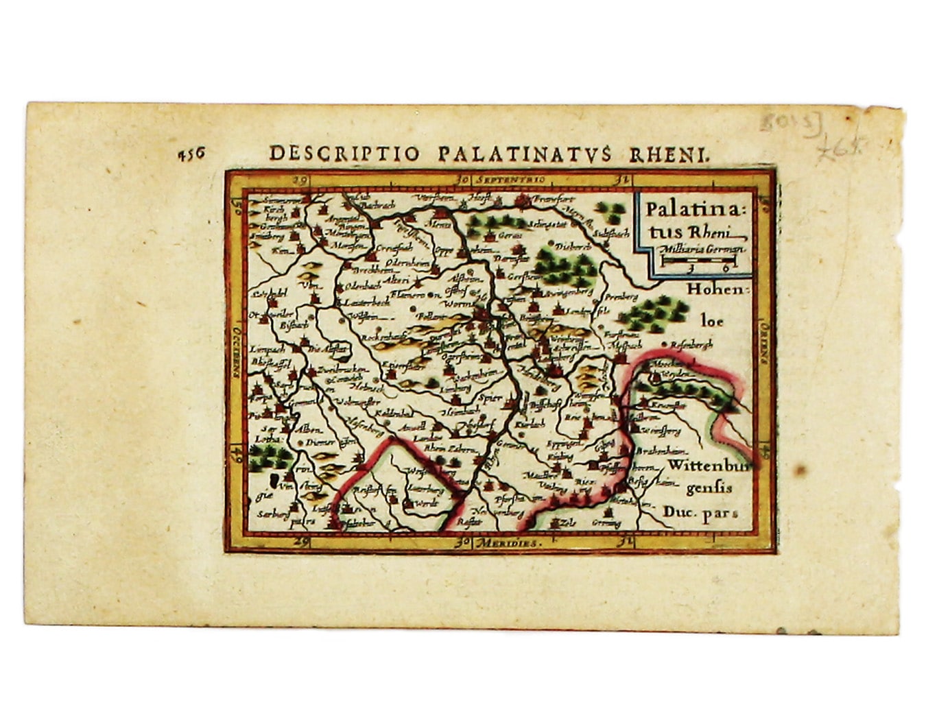 Bertius’ Miniature Electoral Palatinate