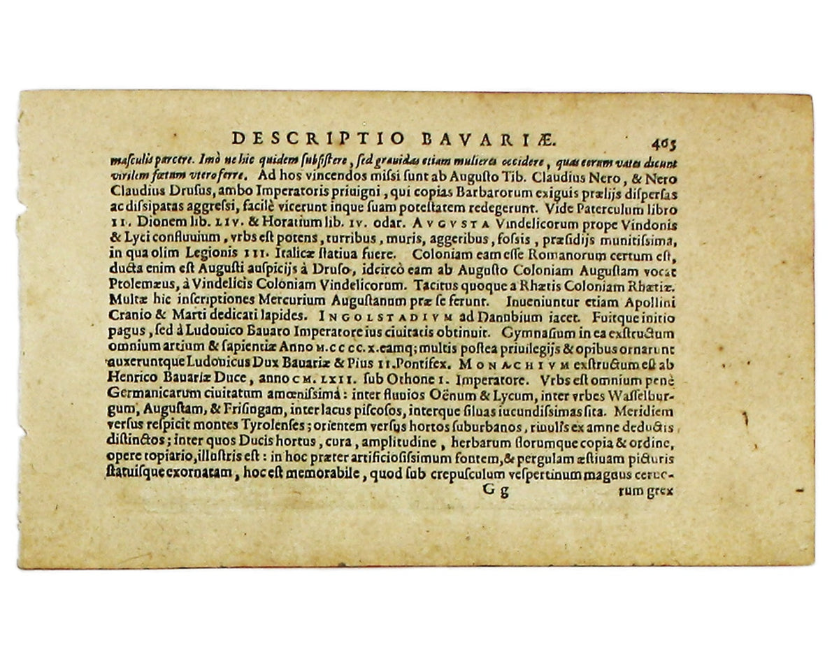 Bertius’ Northern Bavaria