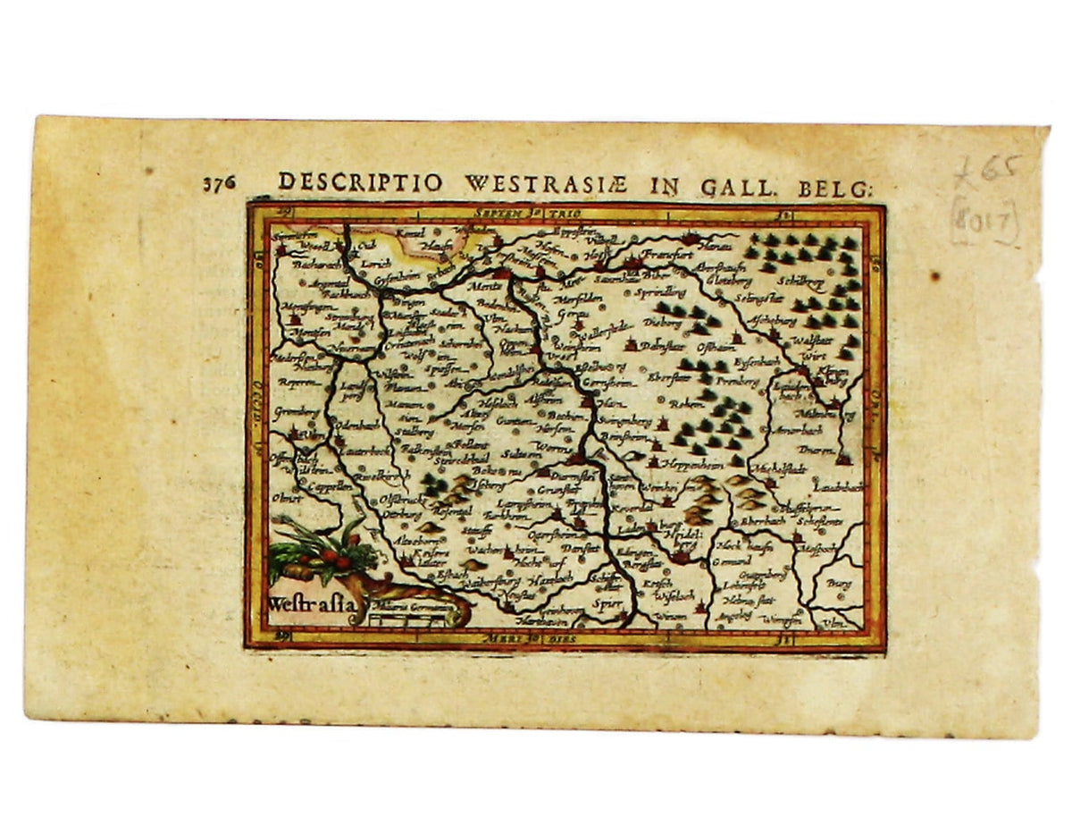 Bertius’ Southwestern Germany