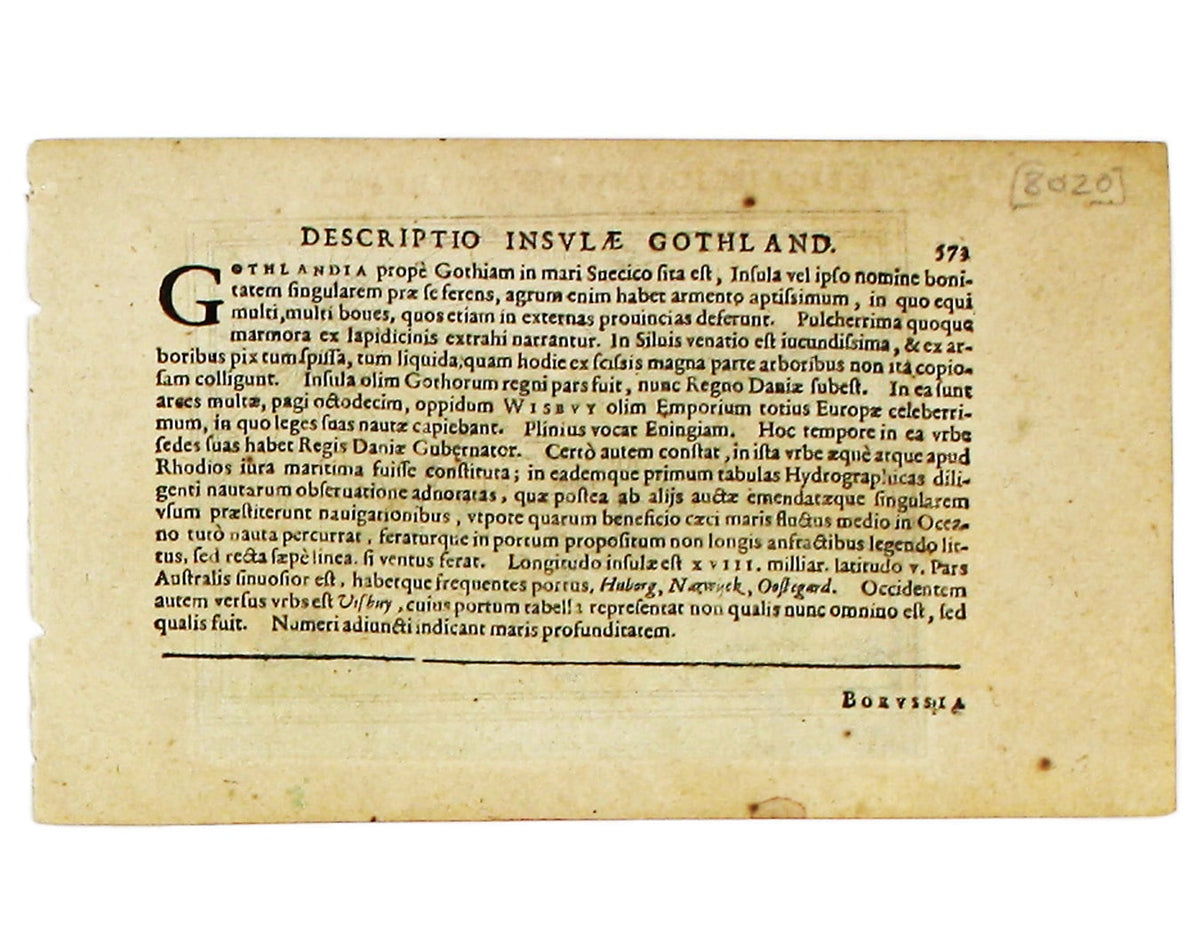 Bertius’ Miniature Prussia
