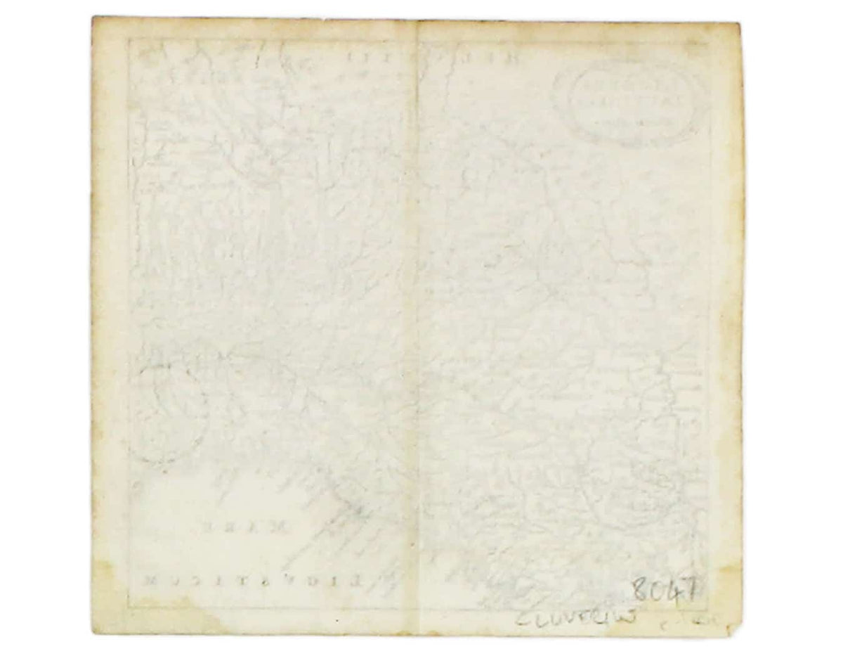 Cluverius’ Map of Liguria