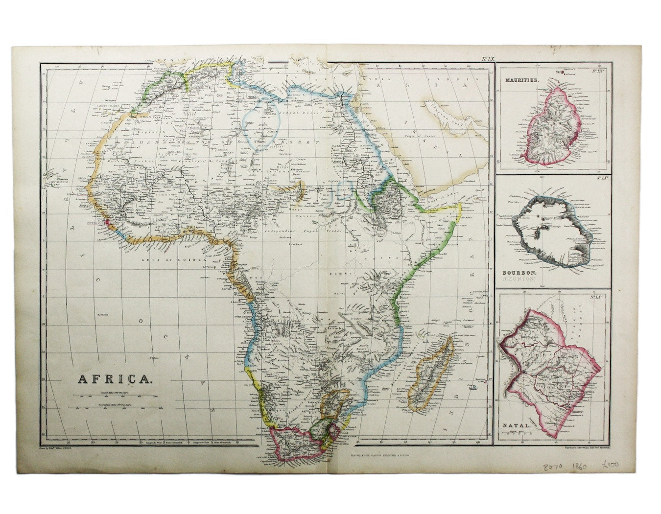 Walter Blackie’s Map of Africa